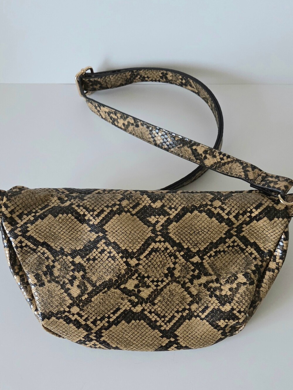 Python-Print Crossbody/Belt Bag - Picture 2 of 3